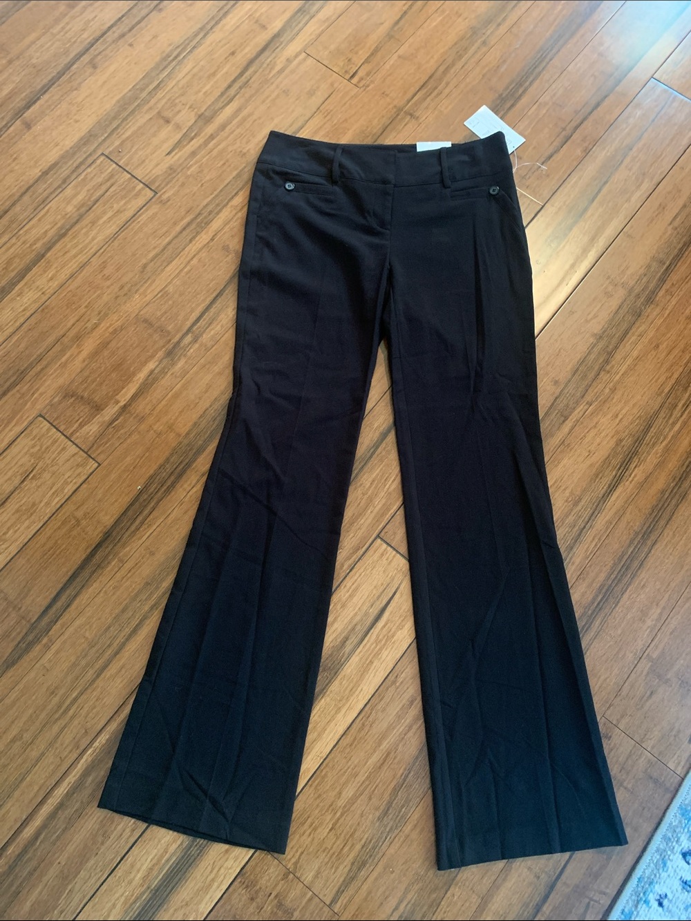 Women's Black Tailored Dress Pants